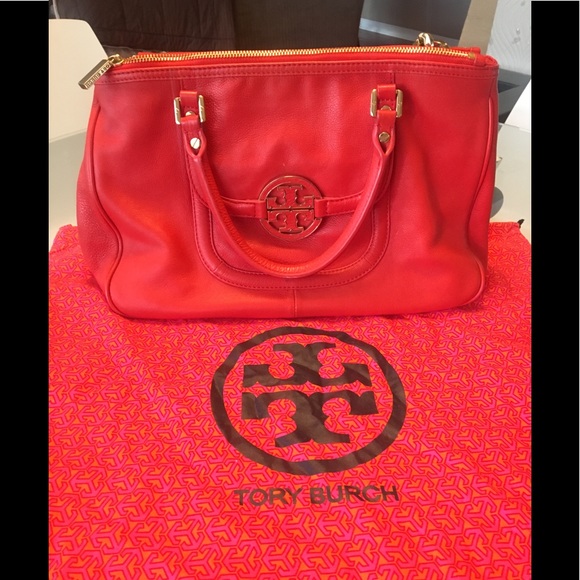 Tory Burch Amanda, poppy large cross body bag - Picture 2 of 8